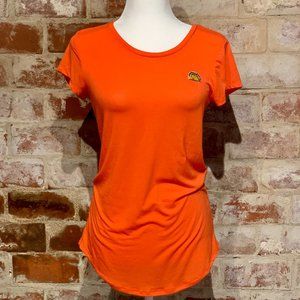 Poof! coral/orange taco t-shirt NWT Size Medium